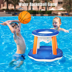Filet de volley-ball aquatique gonflable 300x95cm en PVC, jouet de piscine pour s'amuser en extérieur avec un partenaire - Product Image 2