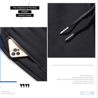 PASUXI Novedad Otoño Éxito de Ventas Pantalones Cargo para Hombre con Bolsillo Lateral Tallas Grandes Pantalones de Chándal para Hombre