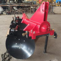 Charrue à disques Massey Ferguson MF, outil agricole à disques avec châssis tubulaire pour l'agriculture