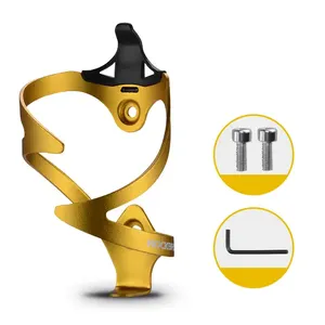 ROCKBROS ملحق دراجة ، حامل زجاجة خفيفة للدراجة ، قفص زجاجة مياه قابل للتعديل من سبائك الألومنيوم - Product Image 3