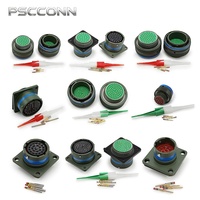 Connecteur industriel supérieur PSCCONN série D38999, connecteur d'aviation JY27467T21B35PN, connecteur baïonnette mâle 79 broches avec blindage EMI