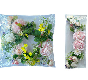 DREA Hot Sale Luxury Real Touch <b>Artificial</b> Rose Wedding Garland <b>Wreaths</b> Factory Wholesale - Product Image 2