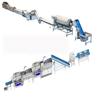 สายการผลิตเครื่องหั่นผักและผลไม้แช่แข็งปรับแต่งได้ - Product Image 1