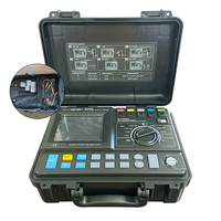 High Precision Ground Rod Continuity Wire Electrode Resistance Meter Checking Earth Resistance Tester Instrument