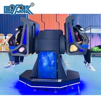 Máquina de Juegos de Realidad Virtual 9D con Simulador de Realidad Virtual, Montaña Rusa Interactiva con Rotación de 360 Grados y Dos Asientos, en Venta