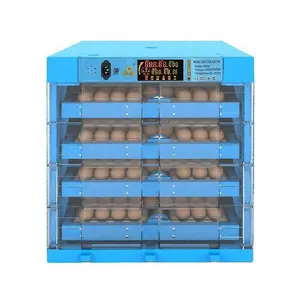 Voll automatische Mini 36 100 128 Eier Inkubator China Hühnereier Brut maschine