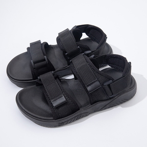 <span class=keywords><strong>Sandales</strong></span> d'été extérieures à séchage rapide avec sangle Velcro réglable <span class=keywords><strong>Sandales</strong></span> de trekking respirantes plates à bout ouvert pour femmes et hommes - Product Image 3