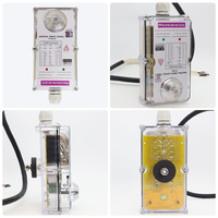 Télécommande radio industrielle tri-étanche SF-6SS(UK) rouge à 6 boutons, simple vitesse, IP67 avec verrouillage CE pour pont roulant