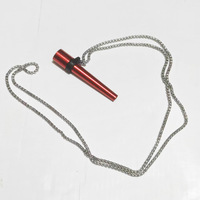Embout de chicha en acier inoxydable avec cordon tour de cou, vente en gros usine, accessoires pour chicha