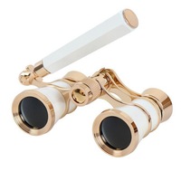 3X25 Metal Porro FMC Opera Glass Binoculars Multi-Coated Lenses Mini High-Definition High-Magnification for Concert Stage