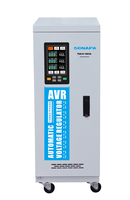Nouveau régulateur de tension triphasé Shell 15K 30K 60K 100K pour appareils industriels et stabilisateur de tension de bureau, sortie 380V