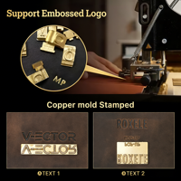 OEM/ODM Aksesoris Laptop Teknologi Tinggi Organizer Penyimpanan Kulit Asli Vintage Tas Organizer Perhiasan Lemari Pria Kapasitas Besar