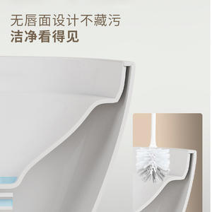 โถสุขภัณฑ์เซรามิกแบบชิ้นเดียว ระบบชำระล้างแบบไซฟอน ประหยัดน้ำ 4.5 ลิตร ติดตั้งบนพื้น สำหรับใช้ในบ้าน - Product Image 3