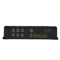 Amplificateur DSP pour voiture 6 entrées 4 sorties RCA 31 EQ Band crossover Built-in Car Dsp Audio Processor 4*65W Car DSP Amplifier