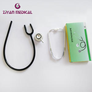 Fabricant vend le stéthoscope cardiologique double tête double face ZY-5003 en acier inoxydable, design gobelet - Product Image 3