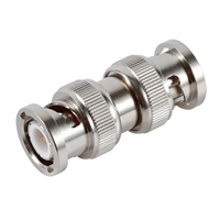 Adaptateur coaxial RF BNC femelle vers BNC femelle, connecteur en laiton 1P, adaptateur coaxial RF