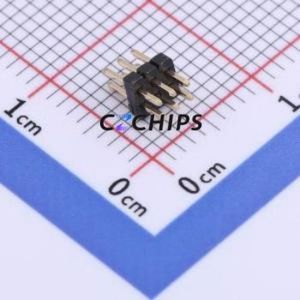 X1321WV-2x03J-C30D23 Pin Header Through hole Component (THT),P=1.27mm Connector 2x3P 1.27mm 1.27mm Pin Header - Product Image 2