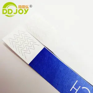 Una vez uso Tyvek desechable de pulseras de papel para eventos/Festival/Concierto de música/actividad pulsera