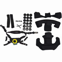 Sangle de casque tactique réglable SinSky système de Suspension de doublure d'extension Wendy lanière de casque FAST MICH éponge rembourrée