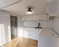 Maison préfabriquée tendance, cabane personnalisée style Apple avec balcon, villa de vacances, pod de loisirs, maison capsule chinoise