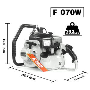 เลื่อยยนต์น้ำมันเบนซิน NEOTEC 105 ซีซี รุ่นเชิงพาณิชย์ สำหรับมืออาชีพ กำลังแรง ผลิตในเยอรมนี สำหรับงานตัดไม้ 070 720 - Product Image 5