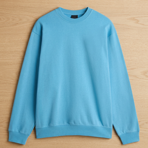 เสื้อสเวตเชิ้ตคอกลมผ้าฟลีซปักลายตามสั่ง คุณภาพพรีเมียมสำหรับผู้ชาย ผ้าฝ้าย 100% ทรงปกติ ไซส์ยูนิเซ็กส์  แบบมีฮู้ดขอบยางยืด - Product Image 3