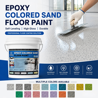 Peinture époxy pour sols en marbre à prix d'usine, haute dureté, brillante, pour garage et entrepôt, liquide, imperméable, livraison rapide
