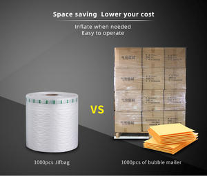 Correo de burbujas personalizado con logotipo adecuado para el comercio electrónico Sello autoadhesivo Desgarro y uso - Product Image 2