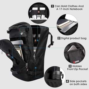 Muestra gratuita: Bolsa deportiva para exteriores de Source Factory con tres compartimentos ajustables para zapatos, ideal para bolsas de lona. - Product Image 6