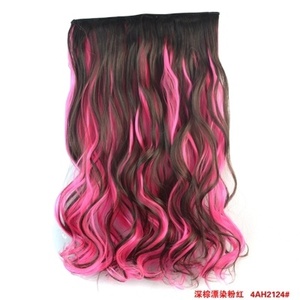 Fermagli di fabbrica pronti per capelli con extension capelli sintetici - Product Image 3