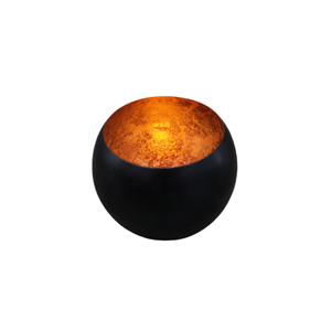 Decorative Votive Candle Holder <b>Iron</b> Material Round Shape Eco-Friendly Durable Black Coated Finish for Home Decor - Product Image 4