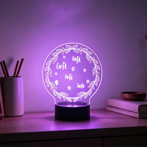 Corporate Gift Souvenir Rechargeable <b>LED</b> Night <b>Light</b> Marker Board Message Board with Pen Children Night <b>Light</b> Gift - Product Image 3