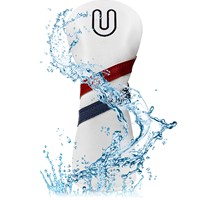 Housse de protection pour tête de club de golf en cuir PU imperméable, pour driver et fairway wood, accessoires de golf