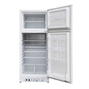 Réfrigérateur à gaz 380L à double porte et congélateur supérieur pour camping-cars - Product Image 5