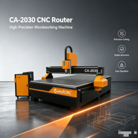 Machine de gravure CNC professionnelle 2030 1325 1530 pour la gravure 3D et le travail du bois à grande vitesse