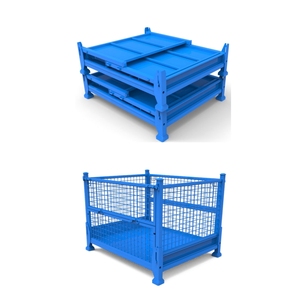 Metal Large Collapsible Mesh Container Propane Storage Cage Storage Containers