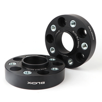 ODM OEM Hub Centric 20-30mm PCD 5x112 CB 57.1 Entretoises de roue en alliage d'aluminium forgé M14x1.5 Costume anodisé pour Volkswagen Golf
