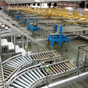 Intelligente Edelstahl-Rollen fördersysteme-Neue kunden spezifische Transport linien Reibungs arme Rollen Automat isierte Logistik - Product Image 4