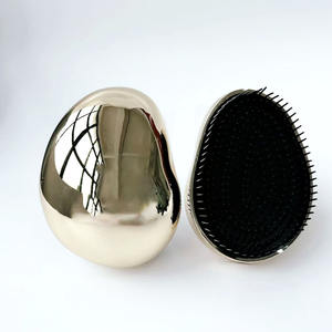 Brosse à cheveux en plastique de mode compacte <span class=keywords><strong>pour</strong></span> femmes masseur <span class=keywords><strong>SPA</strong></span> rembourré peigne à cheveux outil de coiffure - Product Image 6