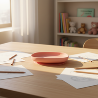 Produits écologiques pour bébés et nouveau-nés, vente directe d'usine, non toxiques, assiettes carrées modernes pour enfants, compatibles lave-vaisselle