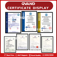QVAND M-G38 Cadenas de sécurité LOTO en plastique technique 38 mm, non conducteur, à clé maîtresse, pour étiquetage et verrouillage