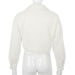 Astrid — <span class=keywords><strong>veste</strong></span> Double poche <span class=keywords><strong>en</strong></span> fourrure de fourrure, blouson court à la mode pour femmes, R20615S, 2020 - Product Image 5