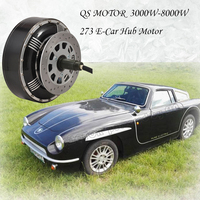 Moteur QS 6000W QS273 50H Voiture électrique V2 Moteur de moyeu de roue pour voiture électrique