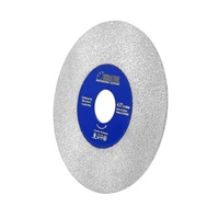 Lame de scie diamantée à jante continue brasée sous vide lame de coupe meuleuse d'angle disque de meulage pour carreaux de céramique marbre granit