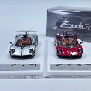 Modèle de voiture miniature en métal moulé sous pression Pagani <span class=keywords><strong>Zonda</strong></span> 760 Hardtop, version ouverte, HKM1:64 - Product Image 6