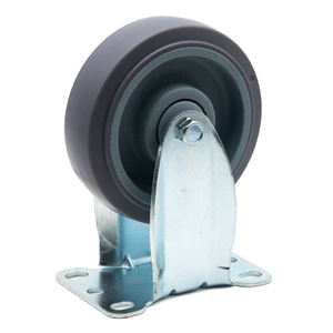 Advanced Solid Polyurethane Workbench <b>Wheels</b> Set Of <b>4</b> Pack 360 Degree Swivel And Anti-Skid Texture For Dolly <b>Trolley</b> - Product Image 2