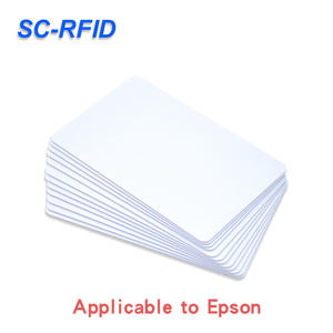 Scheda NFC CR80 stampabile in PVC per stampante a getto d'inchiostro, con RFID intelligente per informazioni studentesche e permessi di lavoro, disponibile in fabbrica - Product Image 2