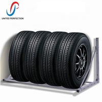 Meilleur choix de porte-pneus en acier robuste support de stockage réglable mural présentoir entrepôts durables carton supermarchés