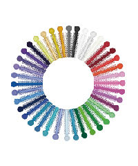 Elastici dentrotativi di fabbrica per ortodonzia dentaria bicolore per catena di potenza legatura elastici per ortodoncia dentaria O anello - Product Image 4