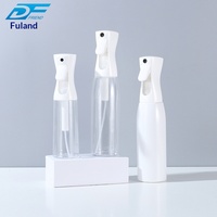 Bouteille de pulvérisation continue en plastique PP personnalisée par le fabricant, grande capacité, brume hydratante, cosmétique, format voyage